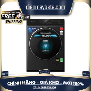 Máy giặt sấy Panasonic Inverter 10 kg NA-S106FR1BV 2022 ( sấy 6 kg)