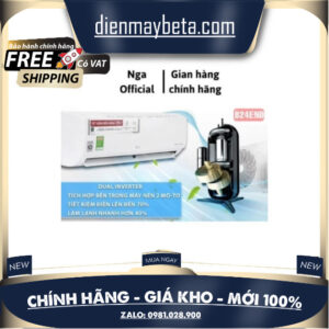 Điều hòa LG Inverter 2 chiều 24000BTU (2.5HP) DUALCOOL B24END1 ]