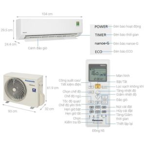 Điều hòa Panasonic Inverter 2 HP CU/CS-YZ18XKH-8 images upload woo2F03cdb6f792e13d6bb3dc66c894ef16d7