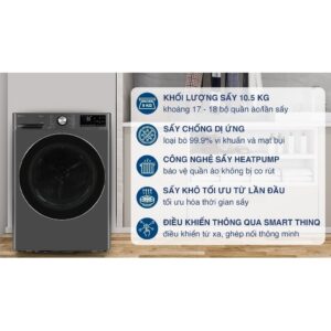 DVHP50B - Máy Sấy Bơm Nhiệt LG DUAL Inverter Heat Pump™ 10.5 Kg - Giao Toàn Quốc images upload woo2F0444c33cb68896cf8eaae727e2c236c0