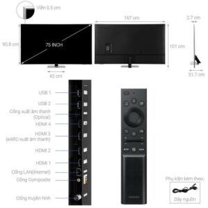 Samsung Smart Tivi Neo QLED 4K 75 Inch QA75QN85A( Hàng new fullbox Bảo hành chính hãng 2 năm) Mới 100% images upload woo2F1022f3a79906b7d7b51fc76246ece877