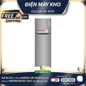 Tủ lạnh LG GN-M255PS- 255 Lít Linear Inverter