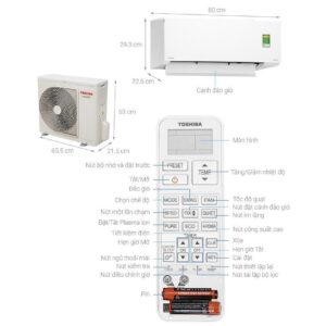 RAS-H10E2KCVG-V - Máy Lạnh Toshiba Inverter 1 HP H10E2KCVG - GIAO TOÀN QUỐC images upload woo2F231004d08767d56e29fd5f05cb738840