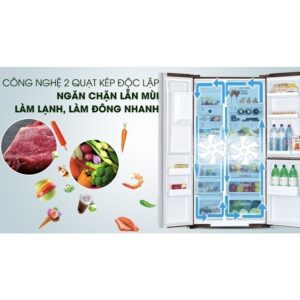 Tủ lạnh SBS 3 cánh HITACHI R-M700GPGV2X (MBW) - 584 Lít (Nâu) images upload woo2F2e7fc420227fedad0692d9afb108d4b9