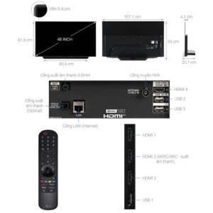 Smart Tivi OLED LG 4K 48 inch 48C1PTB 2021 Mới 100% images upload woo2F3380d8e4572bbc588ed9aed8d579d531