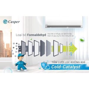 Điều hòa Casper 1 chiều 18.000BTU ( 2HP) SC-18FS32, Bảo hành máy 3 năm, máy nén 5 năm images upload woo2F33a5b1e1620375d0bccfe305d2dd3782