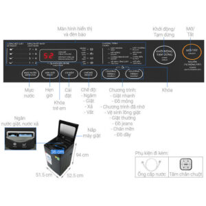 AW-M905BV(MK) 8 Kg | AW-M1000FV(MK) 9 Kg | AW-M1100JV(MK) 10 Kg - Máy Giặt Toshiba - Giao Toàn Quốc images upload woo2F361108aad5a2022a7e6190ebc3f6fdcc