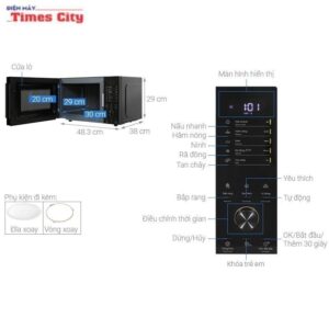 Lò vi sóng Electrolux EMM23D22B 23 lít - DMK images upload woo2F3cfb077fbfa2a1de184e043dc3a63ce7