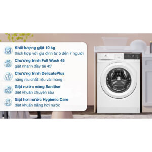 Máy Giặt Lồng Ngang 10 Kg ELECTROLUX UltimateCare300 EWF1024D3WC (Trắng) / EWF1024D3WB (Trắng) / EWF1024M3SB (Xám) images upload woo2F3fa26b19c386d2dadb94df4759bbcc5c