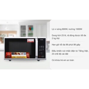 Lò vi sóng có nướng Toshiba ER-SGS23(S1)VN 23 lít Hàng chính hãng - DMK images upload woo2F42dcac0907467ea61248e8b7f47e0266