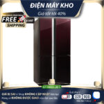 Tủ lạnh Sharp Inverter 678 lít SJ-FX688VG-BK – Sharp SJ-FX688VG-RD – Mới 100%