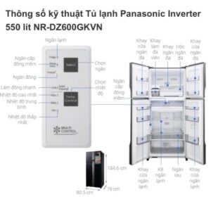 Tủ lạnh Panasonic Inverter 550 lít NR-DZ600GKVN images upload woo2F513425692b447e39a484dae54c626786