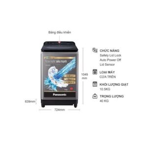 Máy giặt Panasonic Inverter 10.5 kg NA-FD10AR1GV Mới 100% images upload woo2F6503587fa52ca8026159d1e71d10376d