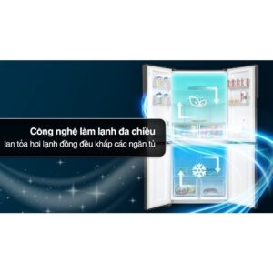 Tủ lạnh Aqua 4 cửa màu đen AQR-M525XA (FB) Mới 100% images upload woo2F69a364d82b90286c2eaa646385ba8b6f