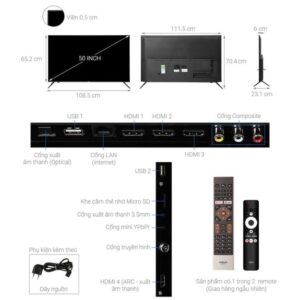 Android Tivi AQUA 4K 50 inch LE50AQT6600UG - Mới 100% images upload woo2F6c54d23190c6865ad1899c9db2105688