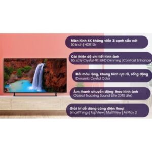 Smart Tivi 4K Samsung 50 Inch UA50AU9000KXXV | 50AU9000 - Mới 100% Mới 100% images upload woo2F72951fa14b68106808886dbee69607e3