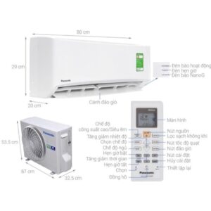 Máy lạnh 2 chiều Panasonic Inverter 1 HP CU/CS-YZ9WKH-8 Mới 100% images upload woo2F7322f2c86727520768e866714fbcebba