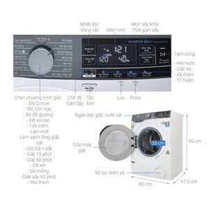 Máy giặt sấy Electrolux Inverter 8 kg EWW8023AEWA - Điện Máy Tại Kho Mới 100% images upload woo2F7585ad07935babfc054ade0321840088