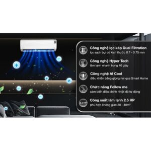 CFS-25VGPF-V / CFS-25VAF-V / CFS-28VAF-V - Máy Lạnh Comfee Inverter 2.5 HP / 3 HP images upload woo2F80a4010568aa0c6c19360cb87b5f8945