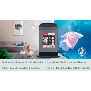Máy Giặt Sharp 9.5 Kg ES-W95HV-S Lồng Đứng - Mới 100% Mới 100% images upload woo2F816ac7d2e0acec9aab10e0d77eae534b