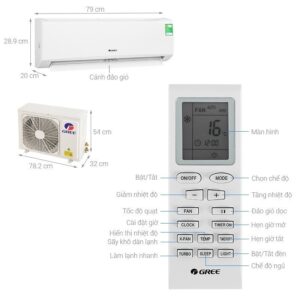 Điều hòa Gree GWH18PD-K6D1P4 2 chiều Inverter 18.000BTU Máy lạnh 2 chiều 2 HP 100% Chuẩn images upload woo2F839ba0449b26c26dfb1b98ce118d9ce6