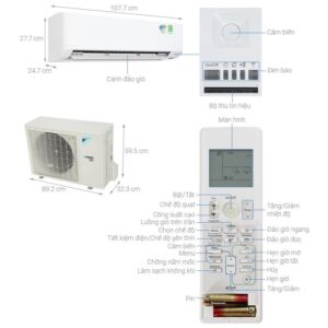 Máy lạnh Daikin Inverter 2 HP FTKZ50VVMV/RKZ50VVMV images upload woo2F88a9ae91ae2ef6e3eb8b5c64bec4e336