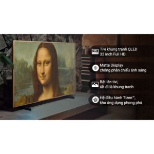 QLED Tivi Khung Tranh Samsung 32 inch QA32LS03TBKXXV Lifestyle TV images upload woo2F8c553b41f80476792040e8d95cc94390