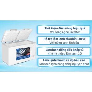 Tủ đông AQUA AQF-C5701E Inverter 425 lít / BẢO HÀNH CHÍNH HÃNG 24 THÁNG - Mới 100% Mới 100% images upload woo2F8cd4cf5eb7c6e0cc8774b2f8a800c874