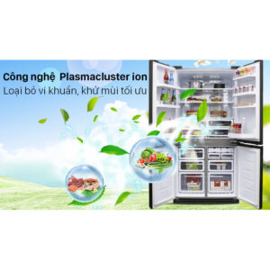 SJ-FXP640VG-BK Tủ lạnh Sharp Inverter 572 lít Multi Door SJ-FXP640VG-BK màu gương đen images upload woo2F943058ae41f532cca57ee9ccd5629a33