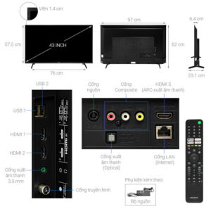 KD-43X75K / K-43S30 - Google Tivi Sony 4K 43 inch - Giao Toàn Quốc images upload woo2F9606174b03bb03cb2cb1f5521f41cc98