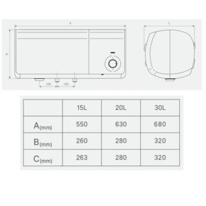Máy nước nóng gián tiếp VIESSMANN Vitowell comfort Deluxe D2 S30 2.5kW DMK images upload woo2F9f691c9dfa06330c8e4cd95b5eaa7d41