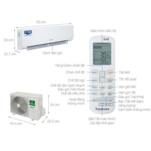 Máy lạnh Nagakawa Inverter 2 HP NIS-C18R2H10 (Chính hãng nguyên Seal - Mới 100%) Mới 100% images upload woo2F9fbd95cfab329b5465bc320e0bf6f2ec