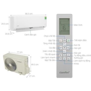 Máy lạnh Comfee Inverter 1.5 HP CFS-13VDGF-V / CFS-13VAFF-V / CFS-13VAF-V images upload woo2Fa0542703b12800a7fba7b3455bcb5402