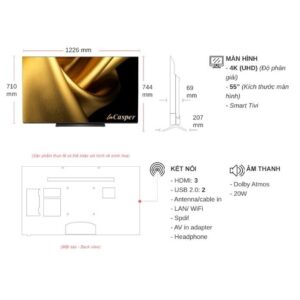 Ti vi Smart Tivi Casper OLED 4K 55 inch 55CGS810 images upload woo2Fa249ec2d67791ca093cfbe3d1ab9a342