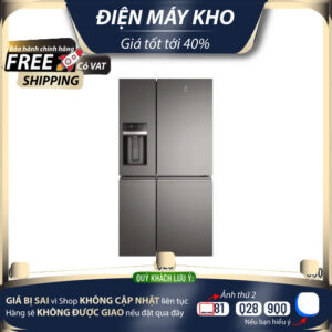 EQE6879A-B -Tủ Lạnh Inverter Electrolux 609 lít EQE6879A-B