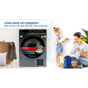 TD-BK110GHV(MK) - Máy sấy bơm nhiệt Toshiba 10 kg - Bảo Hành Chính Hãng - Giao Hàng Toàn Quốc images upload woo2Fa8825fcc547740d1f27f33525a0b5305