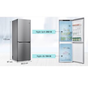 Tủ lạnh LG GR-B305PS /Chính hãng/ Tủ lạnh LG Inverter 305 lít GR-B305PS /Bảo hành 24 tháng từ LG> - Mới 100% Mới 100% images upload woo2Faf86d1a320311b17c5b89b888351995c
