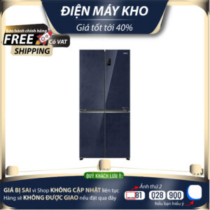 AQR-M560XA(GL) Tủ Lạnh Aqua Inverter 469 Lít AQR-M560XA(GL) - Bảo hành 2 năm - Freeship toàn quốc