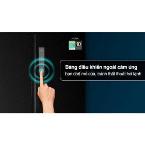 Tủ lạnh Aqua 4 cửa màu đen AQR-M525XA (FB) Mới 100% images upload woo2Fb19023dbbb639c0f252302cfbca0e61b