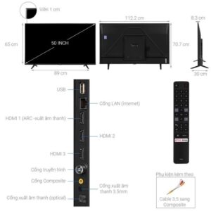 Android Tivi TCL 4K 50 inch 50P615 - Điện Máy Tại Kho Mới 100% images upload woo2Fb202a24e3cbdfff653fbd3b1c981fbce
