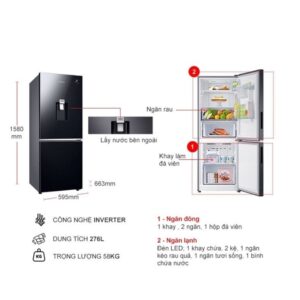 Tủ lạnh Samsung Inverter 276 lít RB27N4170BU/SV - Mới 100% Mới 100% images upload woo2Fb239a071f3d44b8d39316ba73c8d87f6