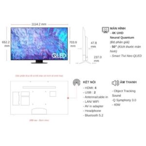 Smart Tivi QLED Samsung 4K 50 inch QA50Q80CAKXXV images upload woo2Fb73ed7aaf9921cca26361bdc1fd6eba1