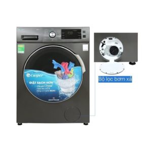 Máy giặt Casper Inverter 10.5 kg WF-105I150BGB - Bảo hành chính hãng 24 tháng. - Mới 100% Mới 100% images upload woo2Fb94d3f20e8237284551ea2e0641ab08e