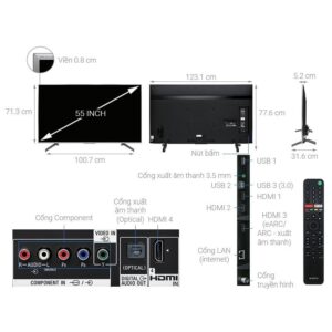 Smart Tivi Sony 55 inch 55X8500G/S, 4K Ultra HDR, Android TV images upload woo2Fc1de68e202b7d0c15cbd2cbaedecfb32