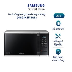 Lò vi sóng Samsung MS23K3513AS 23L 800W Mới 100% images upload woo2Fc39b55b19bdc511c1c793ffc1023866a