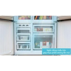 Tủ Lạnh Mitsubishi Electric Inverter MR-L72EH-BRW 4 Cánh 580 Lít /Chính hãng BH:24 tháng tại nhà toàn quốc/ - Mới 100% images upload woo2Fc975114edc1c527c8e65c4a1a46dca64