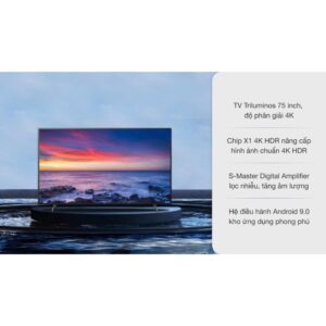 Smart Tivi Sony 75 Inch 4K UHD KD-75X8000H /Chính hãng BH:24 tháng tại nhà toàn quốc/ - Mới 100% Mới 100% images upload woo2Fca430adf2c636c5c39c32688db4a425b