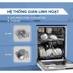 Máy rửa bát Hòa Phát HD F1206EBB.TM 12 bộ - Hàng chính hãng bảo hành 36 tháng tại nhà images upload woo2Fd0c67946ee9191d80c64e4d24f28592e