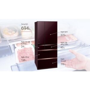 Tủ lạnh Mitsubishi Electric Inverter 6 cửa 694 lít MR-WX70C-BR-V - HÀNG CHÍNH HÃNG images upload woo2Fdd3934557885877ef942525b2acce9db