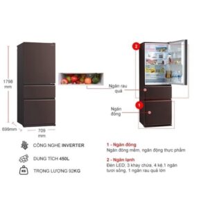 Tủ lạnh Mitsubishi Electric Inverter 450 lít MR-CGX56EP-GBR-V Nâu images upload woo2Fe01c6f9746301897c5ebd5982aff0822